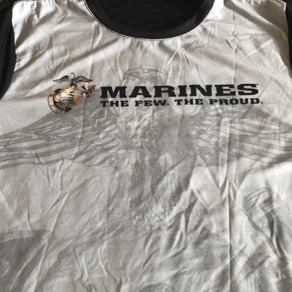 Men’s Large Marine Corp T-shirt. Sublimated. - Picture 2 of 3